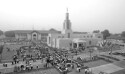 The Accra Ghana Temple on Dec. 25, 2004.