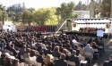 Members and local civic leaders gather for the Oct. 17 groundbreaking ceremony for the future Concepcion Chile Temple.