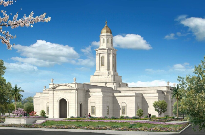 A rendering of the Bacolod Philippines Temple.